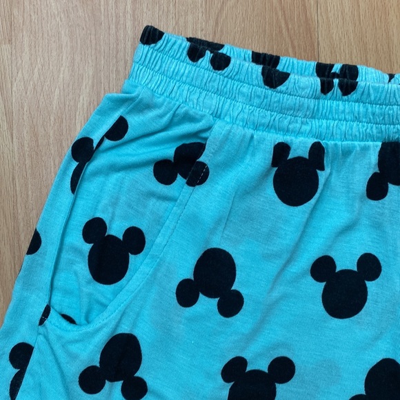[S] Disney Mickey & Minnie Pyjama Shorts Set 2pc | Blue - Picture 5 of 7